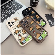 Casing For Huawei Honor 200 Pro 90 Lite 5G X9 10i Nova 11 11i Y90 P40 Lite Case Capybara Cute Matte 