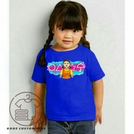 Squid game doll t-shirt children's squid game squad game t-shirt