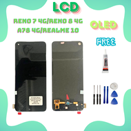 LCD【สินค้าพร้อมส่ง】จอ OPPO Reno 7 4G/RENO 8 4G/A78 4G/REALME 10 แท้ oled / TFT+ชุดเครื่องมือ | จอคุณ