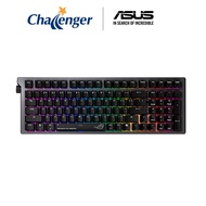 Asus ROG Strix Morph 96 (Snow) Wireless Gaming Keyboard (Black)