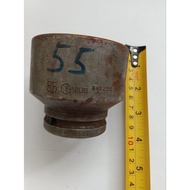 Box Socket 55mm drive-in 3/4 inch or 20mm used item before Genius Taiwan Brand model 645255