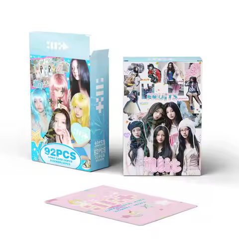 92 Star Cards Girl Group New Album 'I Got Your Back' 3-Inch Photo Stickers LOMO Card Collectible Gif
