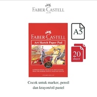Faber-Castell A5 Drawing Book (1 pcs) Faber-Castell Drawing Book A5 Faber-Castell A5 Sketch Book