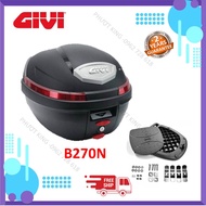 Thùng sau givi mẫu B270N tặng kèm đế MP60N  - B270N