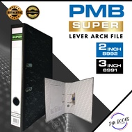PMB SUPER Lever Arch File / Ring File 2" & 3" + Index ( 3 Inches) 8915 8991 (2 Inches)