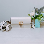 TK2183	Coach Studio Baguette Bag CE331 Whith X GHW Leather [New]