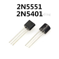 200 Pcs Transistor 2N5551 2N5401 5551 5401 TO-92 (100 Pcsx2N5401 + 100