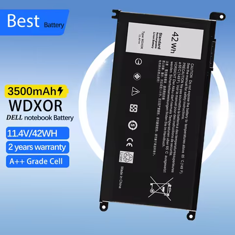 WDXOR WDX0R Battery For DELL Vostro 5468 5471 5568 Inspiron 17 5770 5767 5765 15 5584 5567 7560 3583