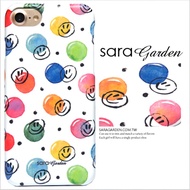 【Sara Garden】客製化 手機殼 蘋果 iPhone6 iphone6S i6 i6s 繽紛 笑臉 泡泡 保護殼 硬殼