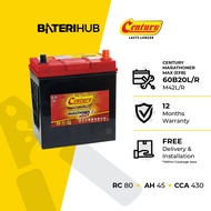 [Installation Provided] Bateri Kereta 60B20L/R M42L/R EFB | Century Marathoner Max BateriHub