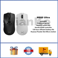 Delux M800 Ultra Wireless Mouse PAW3395 26000DPI Lightweight Three Mode Gaming Mouse