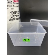 30pcs SQ 7 (3000ml) CONTAINER SQUARE  MURAHH 