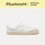Mustard Sneakers Victor - Retro White | รองเท้าหนัง