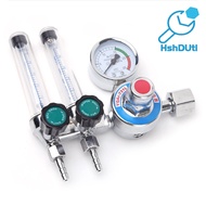 Argon Arc Welding Double-tube Flowmeter Gas Regulator Gauge Pressure Reducer