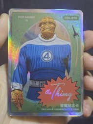 神奇四俠 Fantastic 4 石頭人 #16 英皇紀念卡