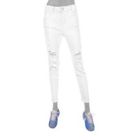 (B182DP906M) [BUCKAROO] Women's Slim Baggy White Jeans