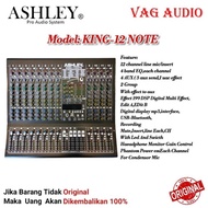 [Promo] Mixer Audio Ashley King-12 Note, 12 Channel, Original Ashley,