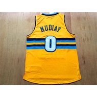 K KB3X 074 Basketball Jersey Star Dig Goldens Yellow Snow Mountain No. 0 Mudier New Style Embroidere
