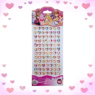 Image Paste Jewel Sticker Embossed Sticker Children Character Wedding Peach