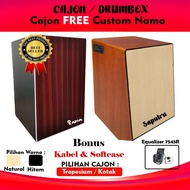 Cajon Playwood Acoustic Electric Trapezoidal and Box model Cajon Drum Box