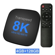 Transpeed ATV Android 13 TV Box RK3528 With Voice Assistant TV Apps Dual Wifi5 100M LAN 8k 3D BT5.0  Media Player Set Top Box TV Receivers