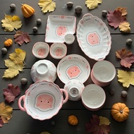 HAPPY PIG BOWL SET – ENOUGH Piece, ENOUGH LOVE