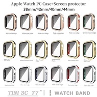 For Apple Watch Case+Screen Protector iWatch 45mm 41mm 40mm 44mm Anti-Drop PC Hard Watch Cover for iWatch Series 3 4 5 6 7 8 9 S9 SE Case