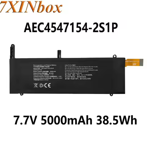 7XINbox AEC4547154-2S1P 7.7V 5000mAh Battery For GPD Pocket 3 G1621-02 Pocket P3 Pocket 4 Mini Handh