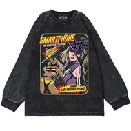 Patternmerch "lady gaga and beyonce smartphone" Oversize T-Shirt | Oversized Longsleeve | Washing te