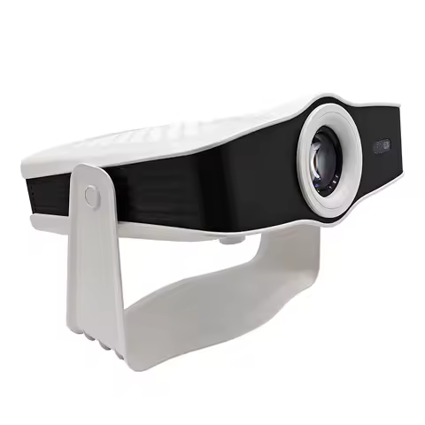2026 New YM05 Native 1080P Projector 800 ANSI Lumens Auto Focus Android 14 180° Rotatable Portable H
