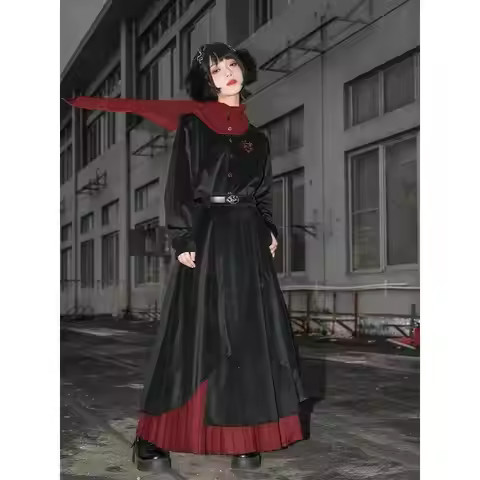 Bisex Black New Chinese Style Costume Snake Elements Embroidery Top Shirt Autumn Winter Stylish Stre