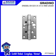 Gradino - Stainless Steel Door Hinge Ek G3 5X3X3 4Bb Us32D Sss