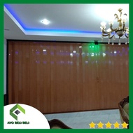 pintu lipat pvc folding door|pintu penyekat ruangan minimalis Bandung