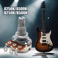 Guitar & Bass Potentiometer A Plus A500K B500K A250K B250K High Sensitivity Guitar Volume Potentiome