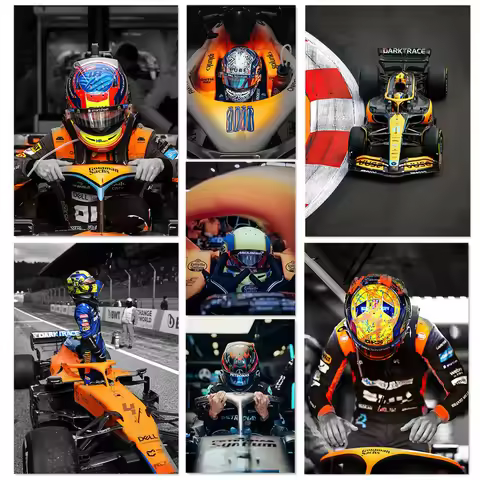 Modern Exciting And Handsome Racing Competition Art Posters Canvas Printing Sports Arena Lounges Rac