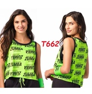 Zumba Jersey Crop Tank T662