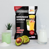 JPS Mix Avocado 1 kg Bubuk Minuman Dengan Gula / Serbuk Berperisa Alpukat / Jakarta Powder Supply