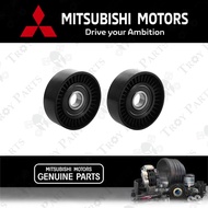 (2pc) Original Mitsubishi Fan Belt Tensioner Pulley Bearing Idler for Proton Inspira 1.8 2.0 CY4A Mi