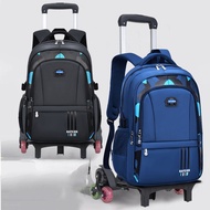 Can Be Pulled Up The Stairs School Bag 6 Wheels