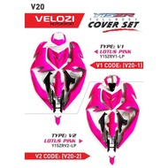 COVERSET LOTUS PINK Y15 V1 / V2
