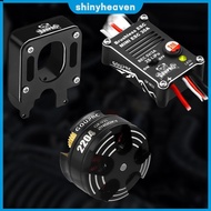 2204 2400KV Brushless Outrunner Motor with Mount & 30A ESC for SCX24 (Black) [shinyheaven.sg]