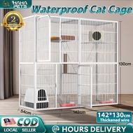 Sangkar Kucing Besar Cat Cage Large XXL Rumah Kucing Besar Murah 2 3 Tingkat Pets Cages Cat Villa 貓籠