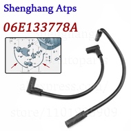 2pcs Solenoid Vacuum Tube Engine Vacuum Pipe Connect Intake Valve For Audi A6L C6 2.4 C7 2.5 06E1337