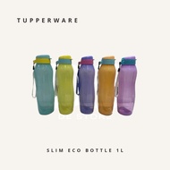 Tupperware Slim Eco Bottle 1L/750ml/500ml/ Drinking Bottle/ Air botol/ Water bottle/ Tupperware Slim Eco Bottle