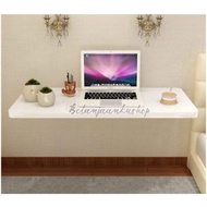 Jumbo Large Wall-Mounted Folding Table 100x40 80x40/ Study Work Table with Laptop Table