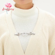 AmongSpring> 3 Pcs Sweater Clips Cinch Clips Vintage Dress Clip Ba Cinch Shawl Cardigan Collar Clip 