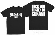 kaos band SUNAMI listen to sunami - tshirt SUNAMI hardcore - bootleg