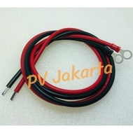 MERAH 2X10Mm2 Battery Cable Cable for Scc to Battery Long Battery 2M (Red+Black)