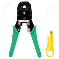 Multifunctional Ethernet Crimper Cable Stripper Cutter Network Crimper