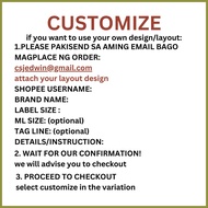 ❐ ◨ ● WATERPROOF CHICKEN PASTIL STICKER LABELS